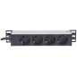 Intellinet 10" 1U Rackmount 4-Output Intellinet 10" 1U Rackmount 4-Output